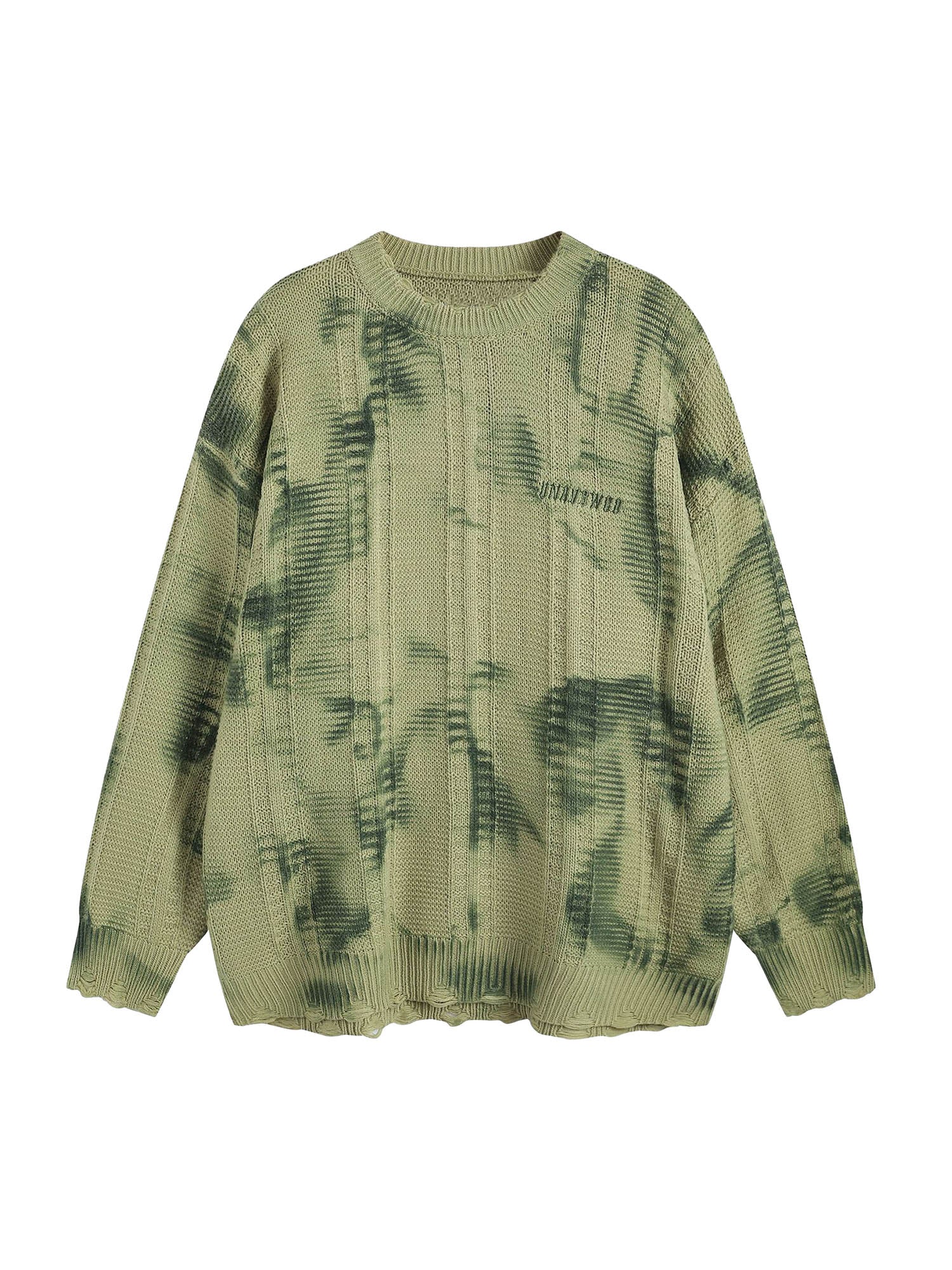 Tie-Dye Wasteland Style Sweater - 2187