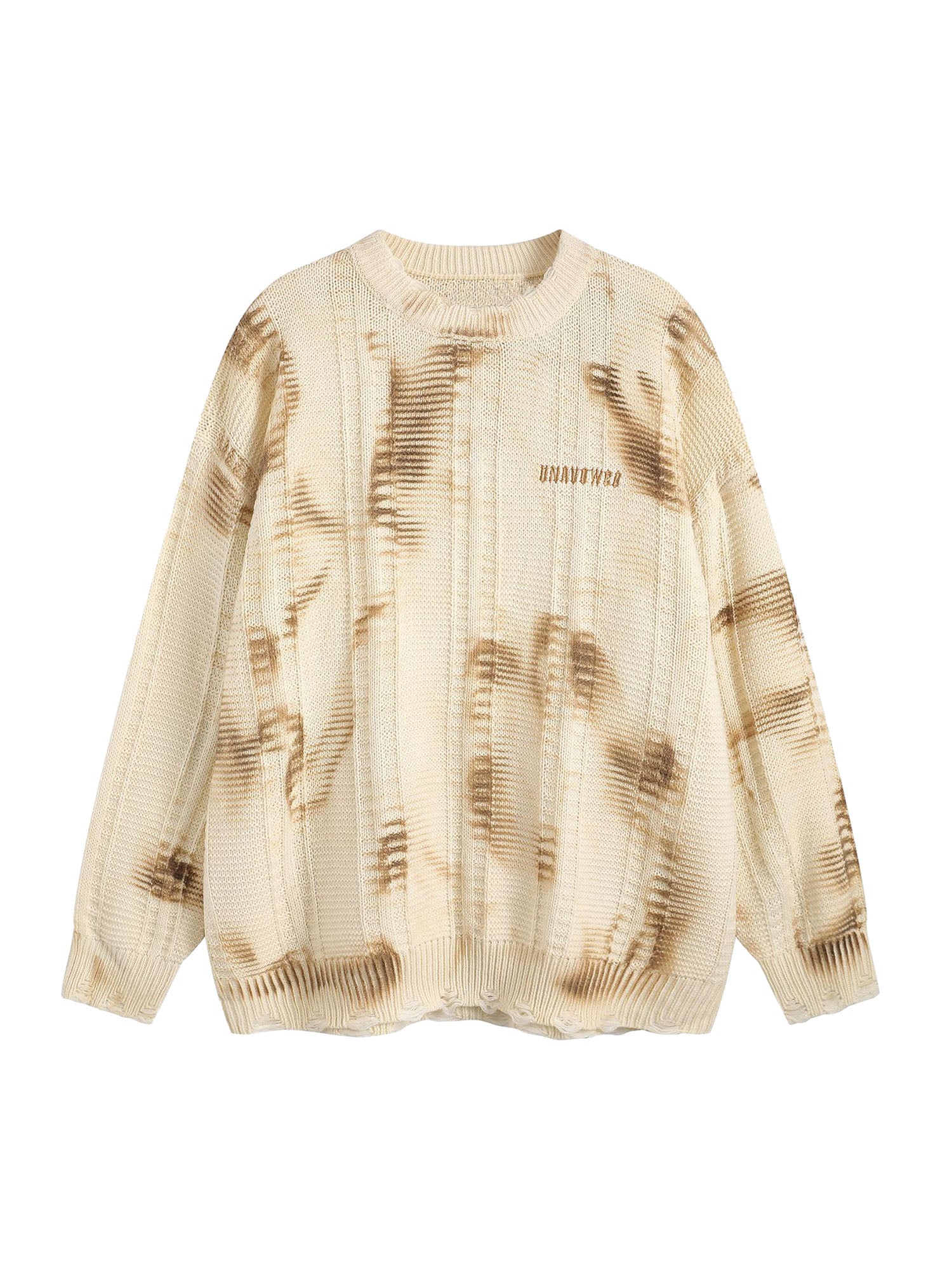 Tie-Dye Wasteland Style Sweater - 2187